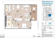 Hoch hinaus! Wohnen mit Fernblick über Wien | 3 Zimmer Erstbezug mit Balkon | Pool, Fitness &amp; Spa