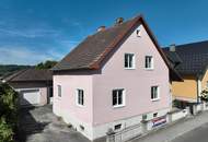 Ein-/Mehrfamilienhaus mit gepflegtem Garten
