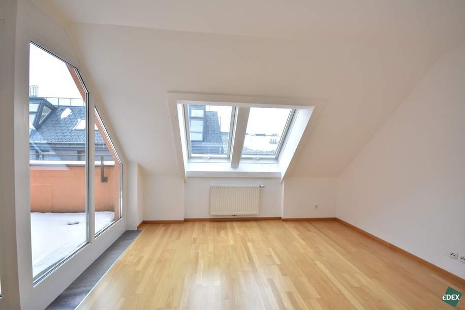 3-Zimmer-DG-Wohnung mit großer Terrasse & Dachterrasse in Döbling, Wohnung-miete, 1.798,99,€, 1190 Wien 19., Döbling