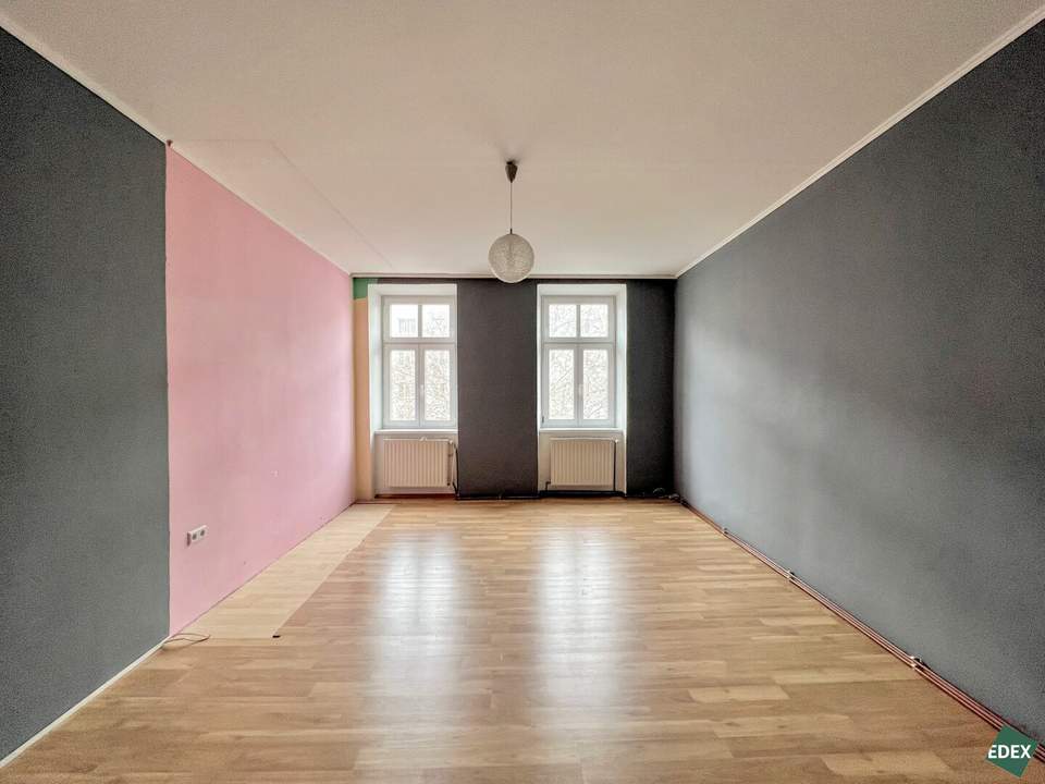Sanierungsbedürftig, aber charmant – Altbauwohnung mit Raum zur Entfaltung