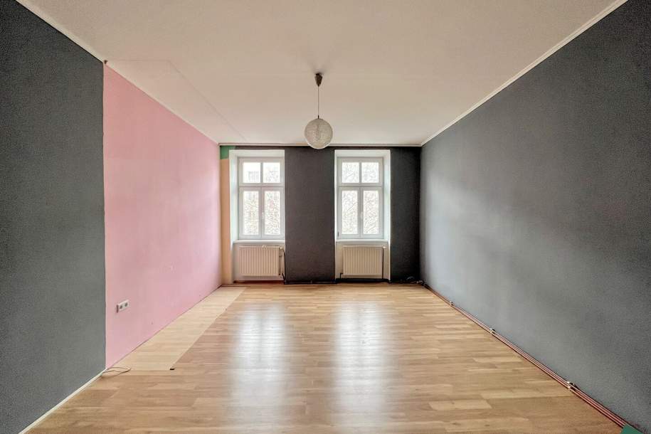 Sanierungsbedürftig, aber charmant – Altbauwohnung mit Raum zur Entfaltung, Wohnung-kauf, 246.640,€, 1100 Wien 10., Favoriten