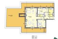 IU | Traumhafte 3-Zimmer Wohnung mit atemberaubender 144 m² großen Terrasse