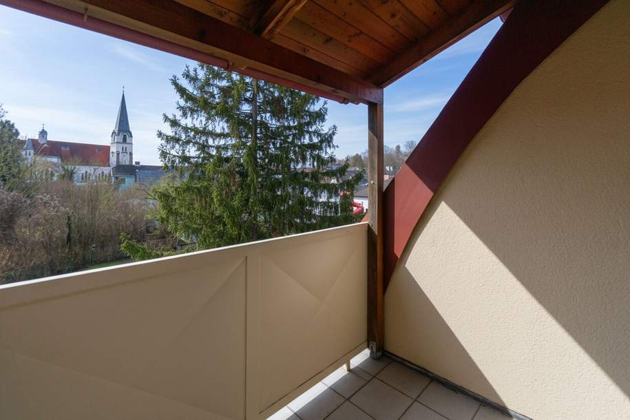 DG-Mietwohnung mit überdachter Terrasse in Pressbaumer Zentrumslage, Wohnung-miete, 820,00,€, 3021 Sankt Pölten(Land)