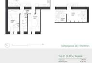 Sonnige Dachgeschosswohnung mit Blick &amp; Stil – Nähe Mariahilfer Straße! - JETZT ZUSCHLAGEN