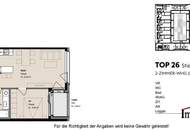 TOPLAGE und ERSTBEZUG: Straßenseitige, moderne 2-Zimmerwohnung mit Loggia (3. Liftstock)! Besichtigung ab Februar 2025 möglich!