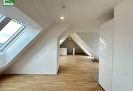 Klimatisierte Maisonette mit Weitblick-Dachterrasse in top Lage nahe U6, Millennium City und Donau!