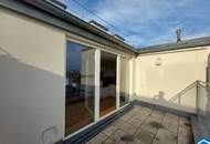 Gemütliche 1,5- Zimmer Dachgeschosswohnung mit Terrasse am Matznerpark