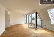 Exklusive Maisonette-Dachgeschosswohnung mit drei Terrassen &amp; Masterbereich