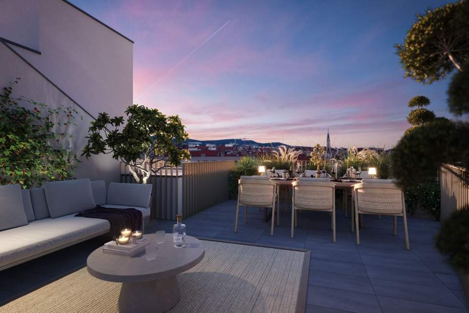 2-Zimmer-Dachgeschosstraum - Nachhaltiges Wohnen beim Yppenplatz, Wohnung-kauf, 317.400,€, 1170 Wien 17., Hernals