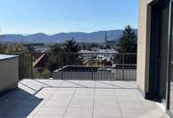 Erstbezug! stylische Penthouse Wohnung mit großer Terrasse und sensationellen Stadtblick in Waltendorf!