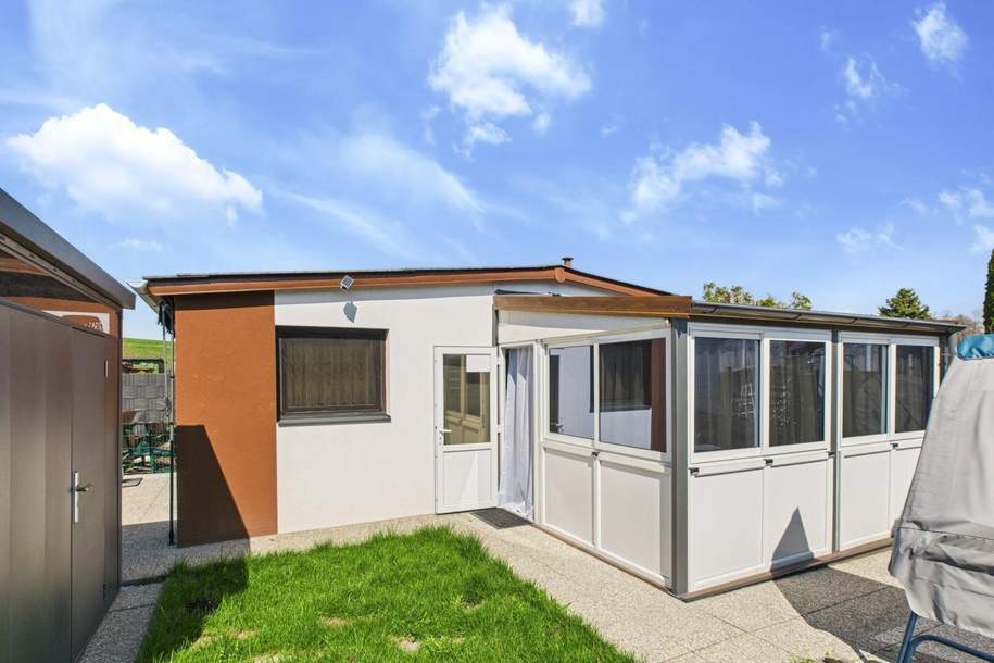 Charmantes Mobilheim auf Pachtgrund am wunderschönen Römersee zu kaufen!, Grund und Boden-kauf, 35.000,€, 7202 Mattersburg