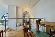 Außergewöhnliche Dachgeschoss-Maisonette mit Dachterrasse und beeindruckendem Wienblick nahe Naschmarkt
