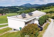 Architektonisches Passivhaus in sonniger Aussichtslage mit zusätzlichem Bauland in Gutenberg, nähe Weiz!