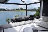Luxusvilla am See - privater Uferzugang!