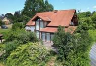 Bezugsfertiges Einfamilienhaus voll unterkellert mit Doppelcarport und Garage am Ende einer Sackgasse