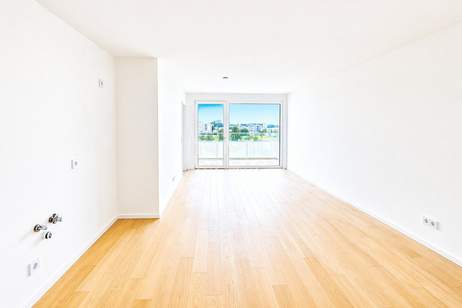 Provisionsfrei: Erstbezug - Balkonwohnung in luxuriöser Anlage mit Gemeinschaftsdachgarten und Palmenhaus, Wohnung-kauf, 335.000,€, 1100 Wien 10., Favoriten