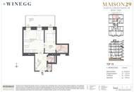 MAISON 29 - L'art de vivre | Geschmackvoll sanierte 2-Zimmer-Erstbezug mit großem Balkon im 3. Liftstock!