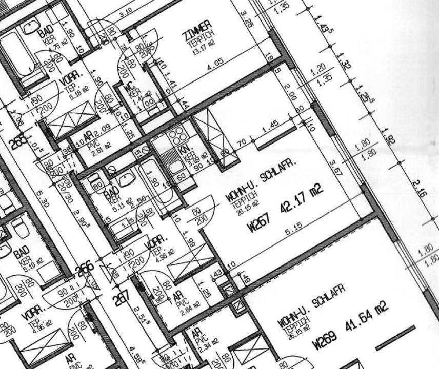 Wohnungspaket mit 4 identen 2 Zimmer Wohnungen nahe Matzleinsdorferplatz