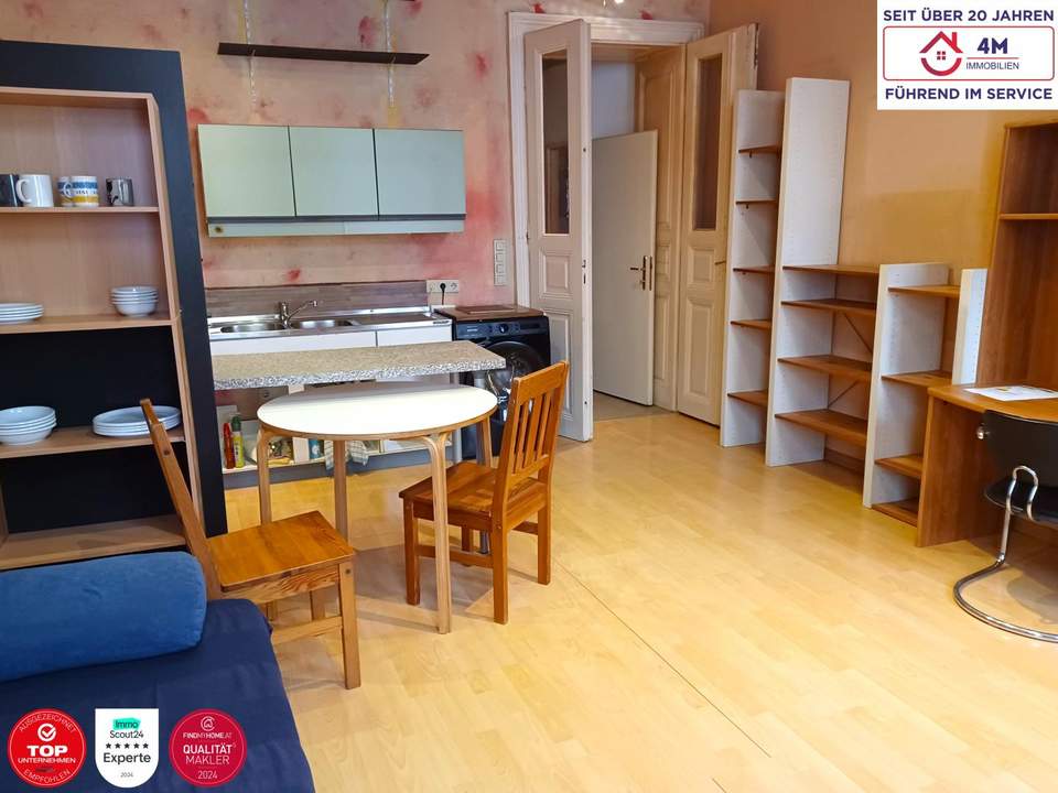 🔥 Jetzt zugreifen! Kompakte 2-Zimmer-Wohnung nahe Donaukanal
