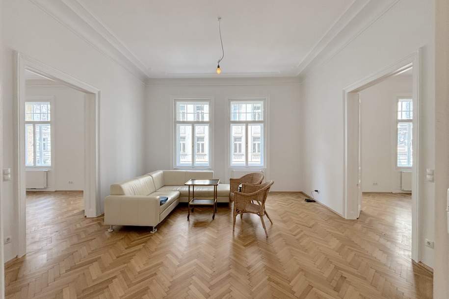 exklusives Wohnen in stilvoll renovierten Altbau, Wohnung-miete, 2.900,00,€, 1030 Wien 3., Landstraße