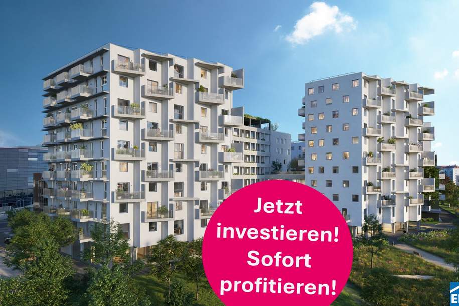 Nachhaltige Investition in eine aufstrebende Umgebung: Die PARK FLATS, Wohnung-kauf, 310.000,€, 1030 Wien 3., Landstraße
