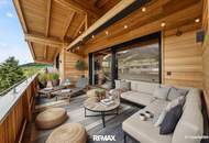 Mit dem Lift direkt in Ihr neues exklusives Penthouse mit Glaskamin und Traum Ausblick in Aurach bei Kitzbühel -