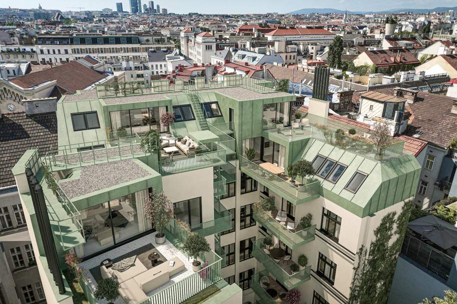 Investieren in die Zukunft – DG-Projekt mit Weitblick!, Wohnung-kauf, 990.000,€, 1060 Wien 6., Mariahilf