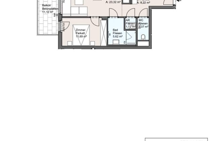 Baubeginn I direkt beim Park I wenige Minuten bis zur Donauinsel, Neuen und Alten Donau I, Wohnung-kauf, 430.000,€, 1210 Wien 21., Floridsdorf