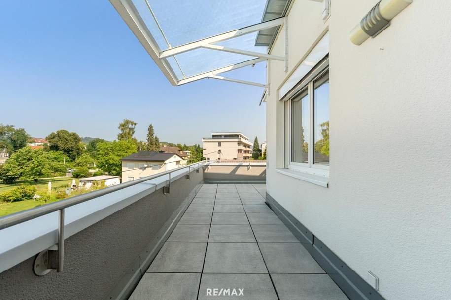 Lichtdurchflutete 4-Zimmer-Wohnung mit großzügiger Dachterrasse in zentrumsnaher Ruhelage, Wohnung-kauf, 475.000,€, 9020 Klagenfurt(Stadt)