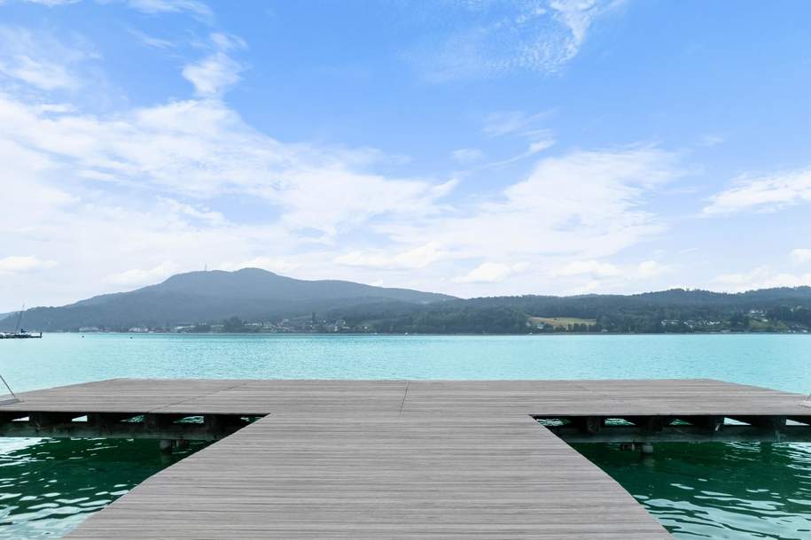 ERSTBEZUG nach Generalsanierung/Umbau: Wohnen mit Wörthersee-Blick nur 3 Gehminuten zum See, Wohnung-kauf, 479.000,€, 9212 Klagenfurt Land