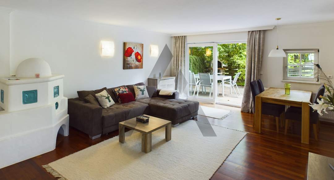 Gartenwohnung in Zentrumslage & fußläufig zum Hahnenkamm