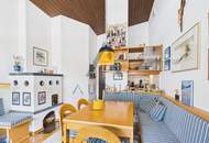 Freizeitwohnsitz: Charmante Dachgeschosswohnung mit Bergblick, Ost- und Westbalkon