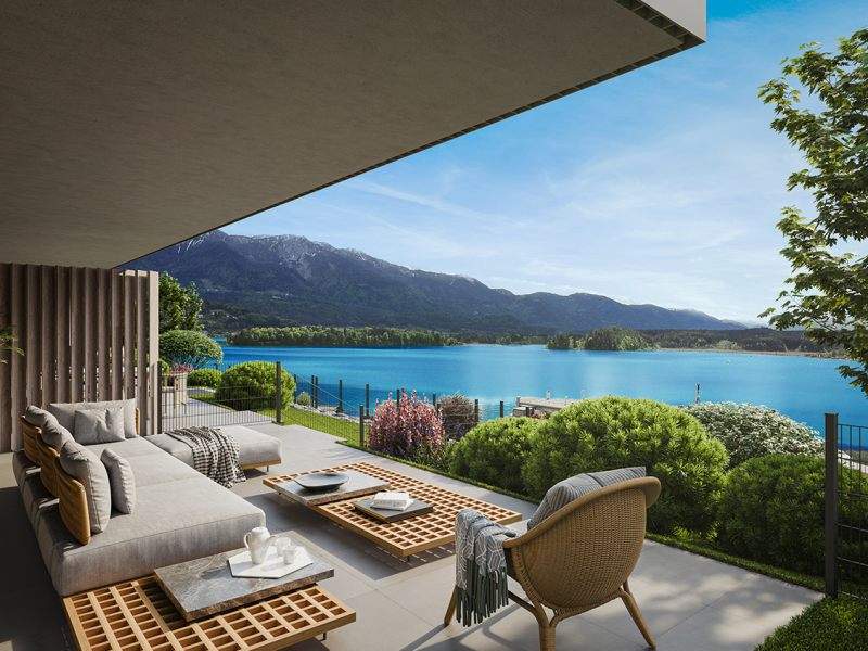 Elegantes Seeblick-Penthouse am Faaker See