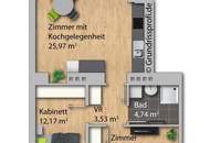 Elegante 3-Zimmerwohnung mit Balkon in saniertem Altbau