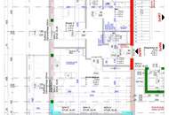 Dreiseitig lichtdurchflutete, barrierefreie Eigentumswohnung, überdachte Terrasse mit Lift im 2.OG.