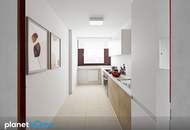 7. Stock! Superhelle 3-Zimmer-Wohnung mit Loggia, Fernblick &amp; Garage nahe dem Belgradplatz