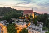 BALKON UND ÜBER 4 METER RAUMHÖHE II PRESTIGE UND ELEGANZ II WOHNEN IM DENKMALGESCHÜTZEN MÖDLINGER STADTJUWEL II FUSSGÄNGERZONE