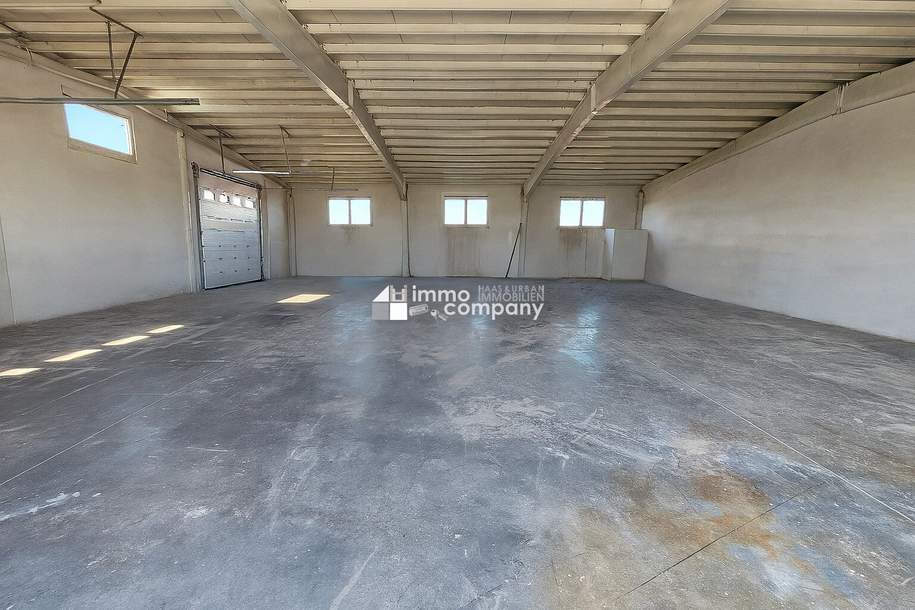 3x 423m²-Lagerhalle in Unterwaltersdorf zu vermieten!, Gewerbeobjekt-miete, 1.220,55,€, 2483 Baden