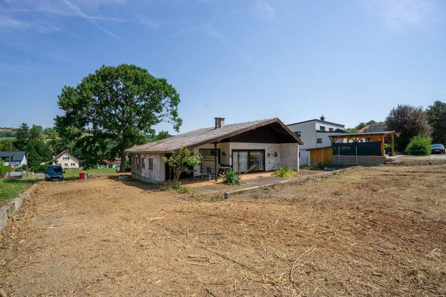 Kleines Einfamilienhaus auf 1.065 m² Baugrund mit Entwicklungspotenzial in Unter-Oberndorf, Haus-kauf, 270.000,€, 3034 Sankt Pölten(Land)