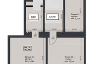 ZUM VERLIEBEN! - TRAUMHAFT SANIERTE 3-ZIMMER-WOHNUNG IM STILALTBAU, BALKON IN DEN LAUSCHIGEN INNENHOF MÖGLICH