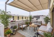 PROVISIONSFREI! 3-Zimmer-Wohnung mit Rundum-Dachterrasse | Zugang von jedem Raum | Großzügig geschnitten