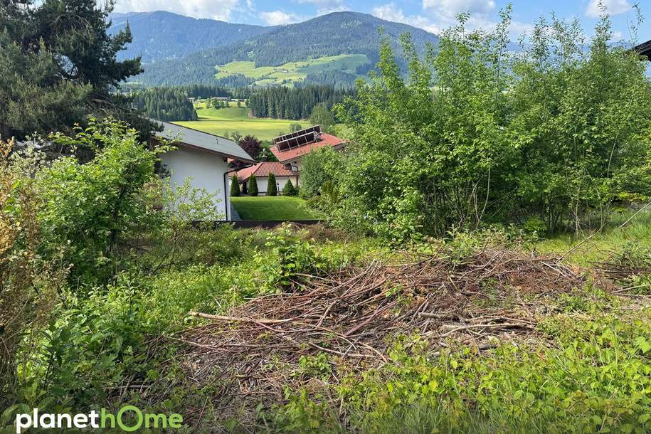 Sonniges Baugrundstück in Hanglage, Grund und Boden-kauf, 639.000,€, 6363 Kitzbühel