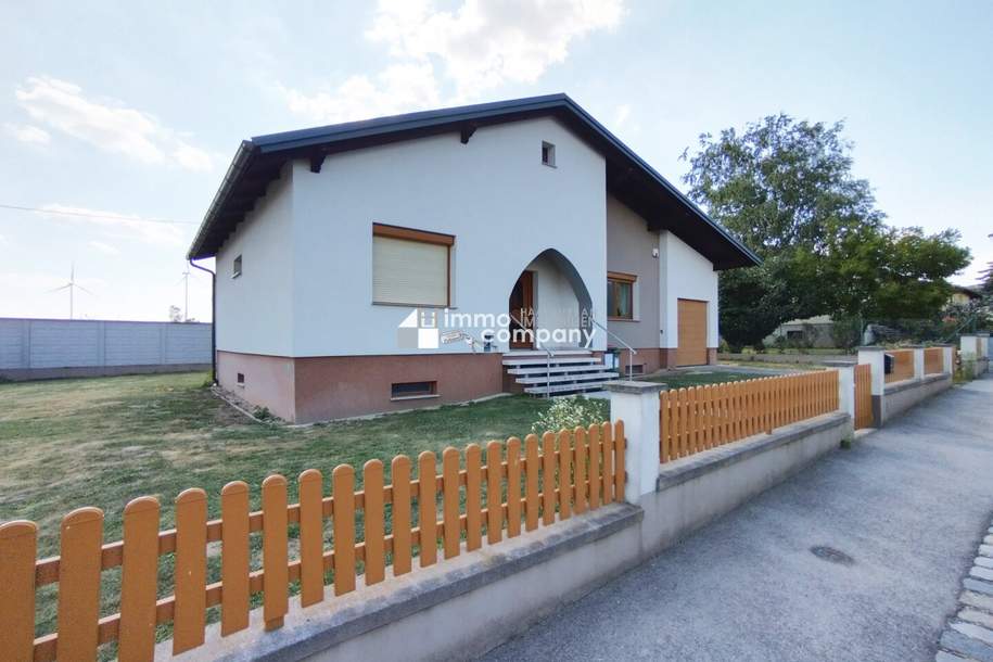 BUNGALOW in ruhiger, grüner Lage mit Garten, Keller und Garage nahe Kittsee, Haus-kauf, 369.000,€, 2413 Bruck an der Leitha