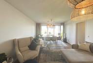 Hochwertig möblierte 3 Zimmer Wohnung mit Loggia - Blick ins Grüne und top Infrastruktur!