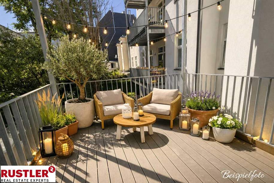 Erstbezug! Hochwertiger Altbautraum mit Hofseitiger Terrasse in bester Lage, Wohnung-kauf, 742.000,€, 1180 Wien 17., Hernals