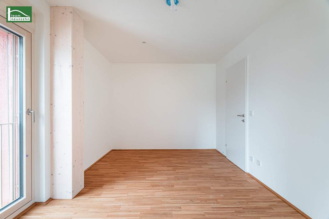 Exklusives Wohnen: Geräumige 2-Zimmer Wohnung mit großzügigem Balkon mitten im Dritten