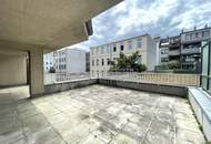 Großzügig geschnittene 2-Zimmer-Neubauwohnung mit 34m² Terrasse/Loggia!