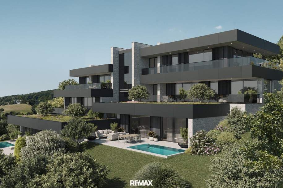 Bright Side - exklusive &amp; außergewöhnliche Eigentumswohnung in Gmunden am Sonnenhang - Wohnen für Anspruchsvolle Top 3, Wohnung-kauf, 2.476.780,€, 4810 Gmunden