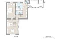 Preisreduktion! **Bestlage im Botschaftsviertel und neben Arenbergpark** Absolute Hof-Ruhelage mit Blick ins Grüne + Frisch renoviert + Traumhaft schönes Altbauhaus + Klassische Altbauwohnung