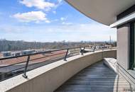 Penthouse Ähnliche Terrassenwohnung mit Blick auf die Trabrennbahn bzw. in denn Prater mit 2 Garagenstellpätze im RONDO